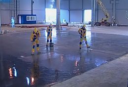 устройство бетонных полов в торговых центрах